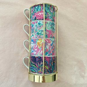 Lilly Pulitzer Cappuccino Set